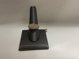  14kt Yellow Gold Diamond cluster ring
