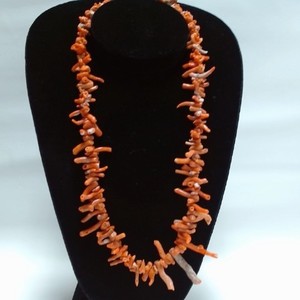 Les Bernard INC coral necklace