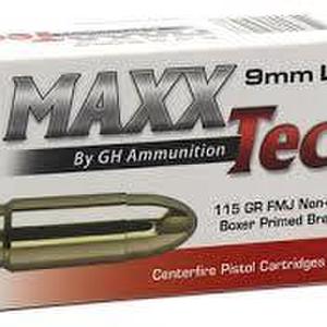MAXX TECH 9MM 115GR FMJ