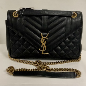 YVES ST LAURENT COLLEGE BAG TRI-QUILT