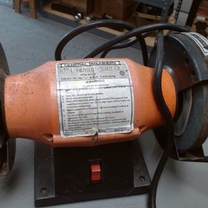 central machinery 5" bench grinder