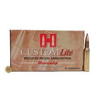 HORNADY CUSTOM LITE 7-08 120GR SST REDUCED RECOIL